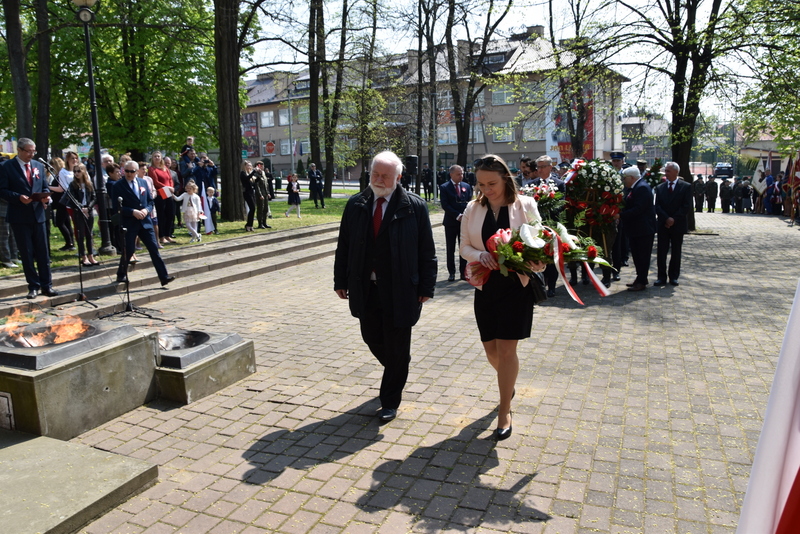DSC 0259 Dąbrowskie obchody 231. rocznicy uchwalenia Konstytucji 3 Maja