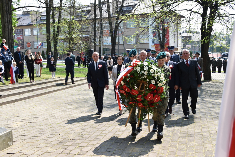 DSC 0274 Dąbrowskie obchody 231. rocznicy uchwalenia Konstytucji 3 Maja