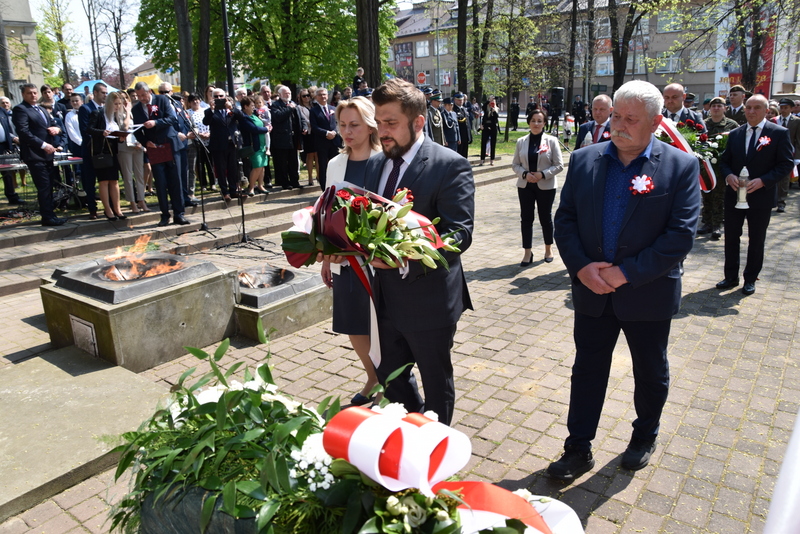DSC 0290 Dąbrowskie obchody 231. rocznicy uchwalenia Konstytucji 3 Maja