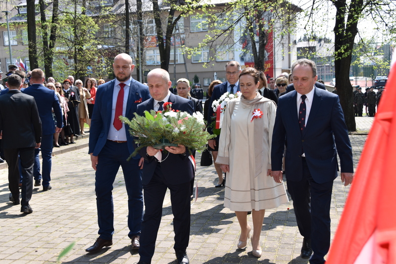 DSC 0323 Dąbrowskie obchody 231. rocznicy uchwalenia Konstytucji 3 Maja
