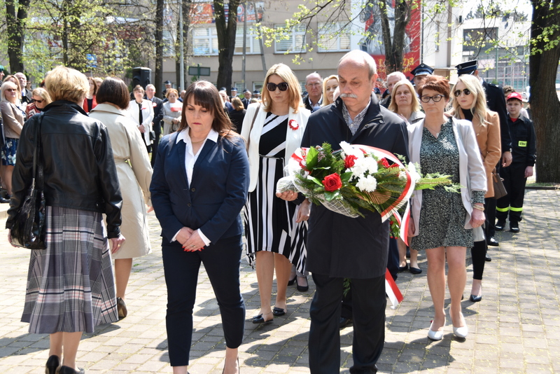 DSC 0329 Dąbrowskie obchody 231. rocznicy uchwalenia Konstytucji 3 Maja