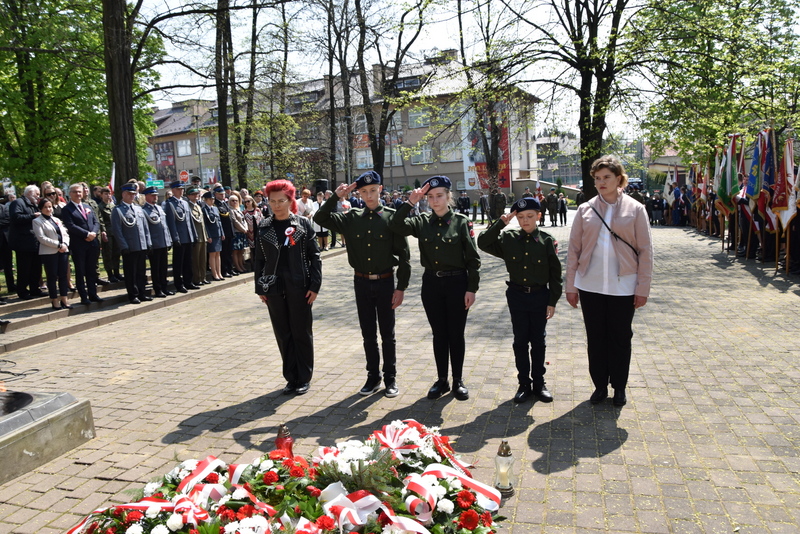 DSC 0348 Dąbrowskie obchody 231. rocznicy uchwalenia Konstytucji 3 Maja