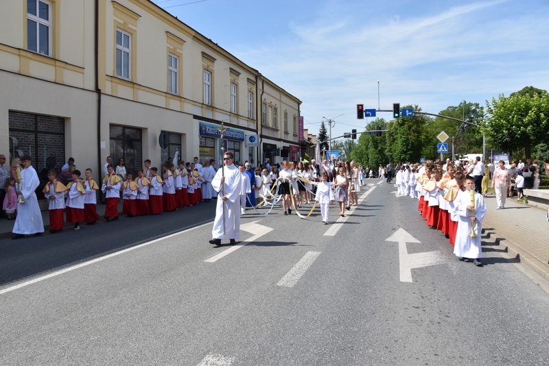 25 DSC 0713 Uroczystości Bożego Ciała w Dąbrowie Tarnowskiej