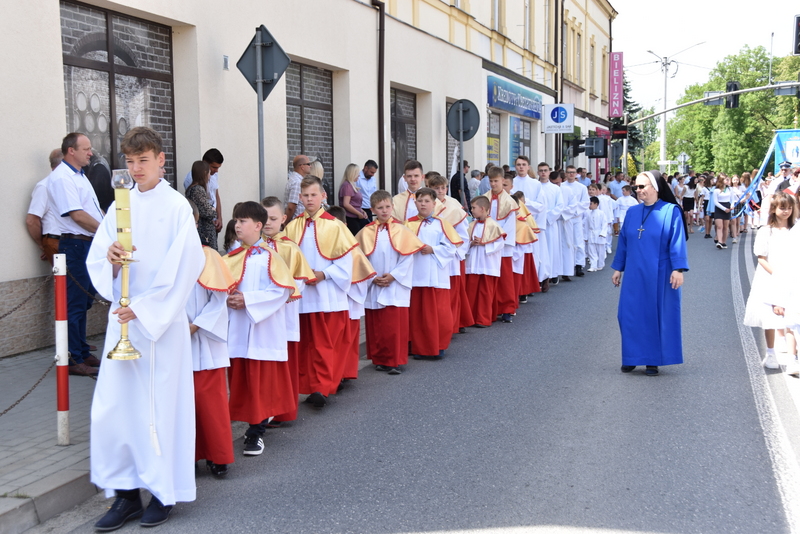 27 DSC 0715 Uroczystości Bożego Ciała w Dąbrowie Tarnowskiej