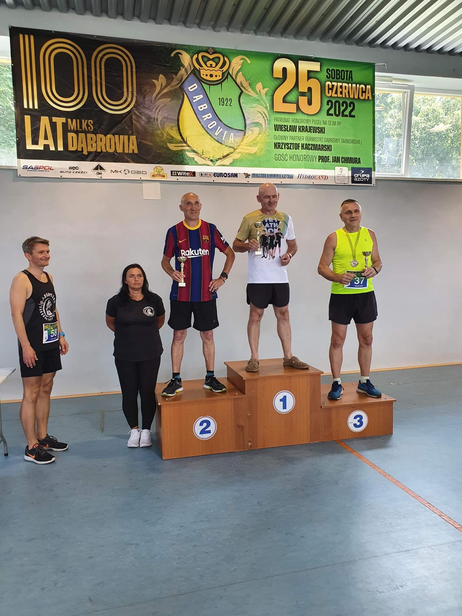 289152213 144738284817234 145388685743383782 n To był udany Bieg 100 lecia MLKS Dąbrovia