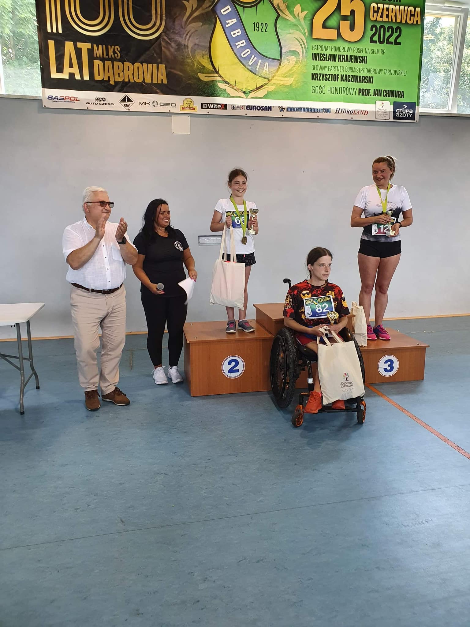289440733 144730568151339 2127502397842937619 n To był udany Bieg 100 lecia MLKS Dąbrovia