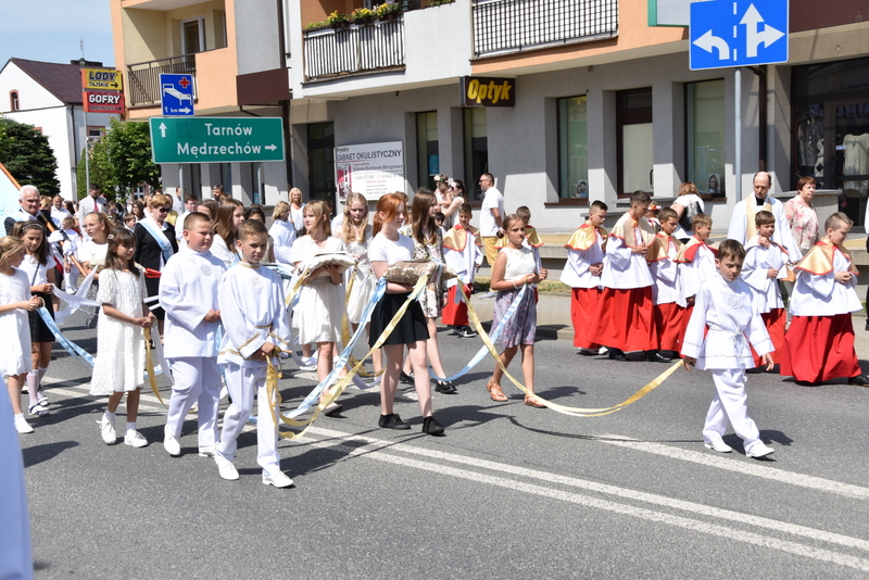 29 DSC 0718 Uroczystości Bożego Ciała w Dąbrowie Tarnowskiej