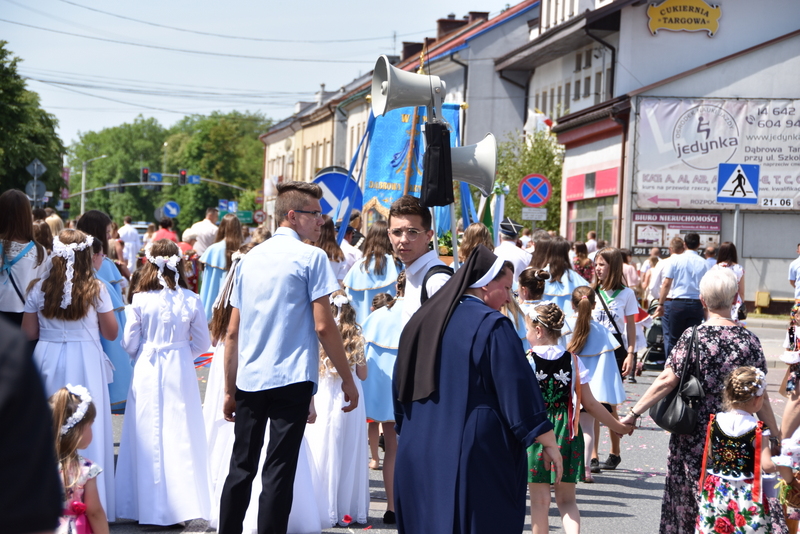 63 DSC 0818 Uroczystości Bożego Ciała w Dąbrowie Tarnowskiej