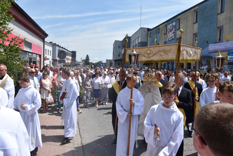 67 DSC 0831 Uroczystości Bożego Ciała w Dąbrowie Tarnowskiej