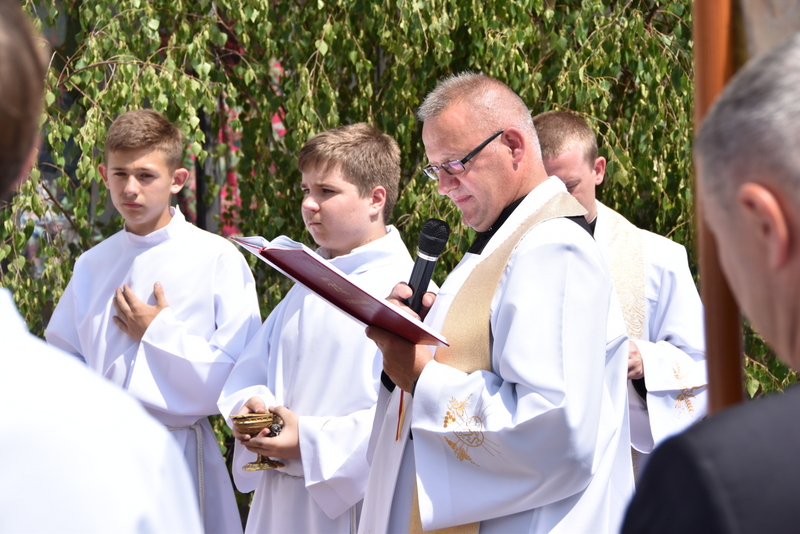 69 DSC 0839 Uroczystości Bożego Ciała w Dąbrowie Tarnowskiej