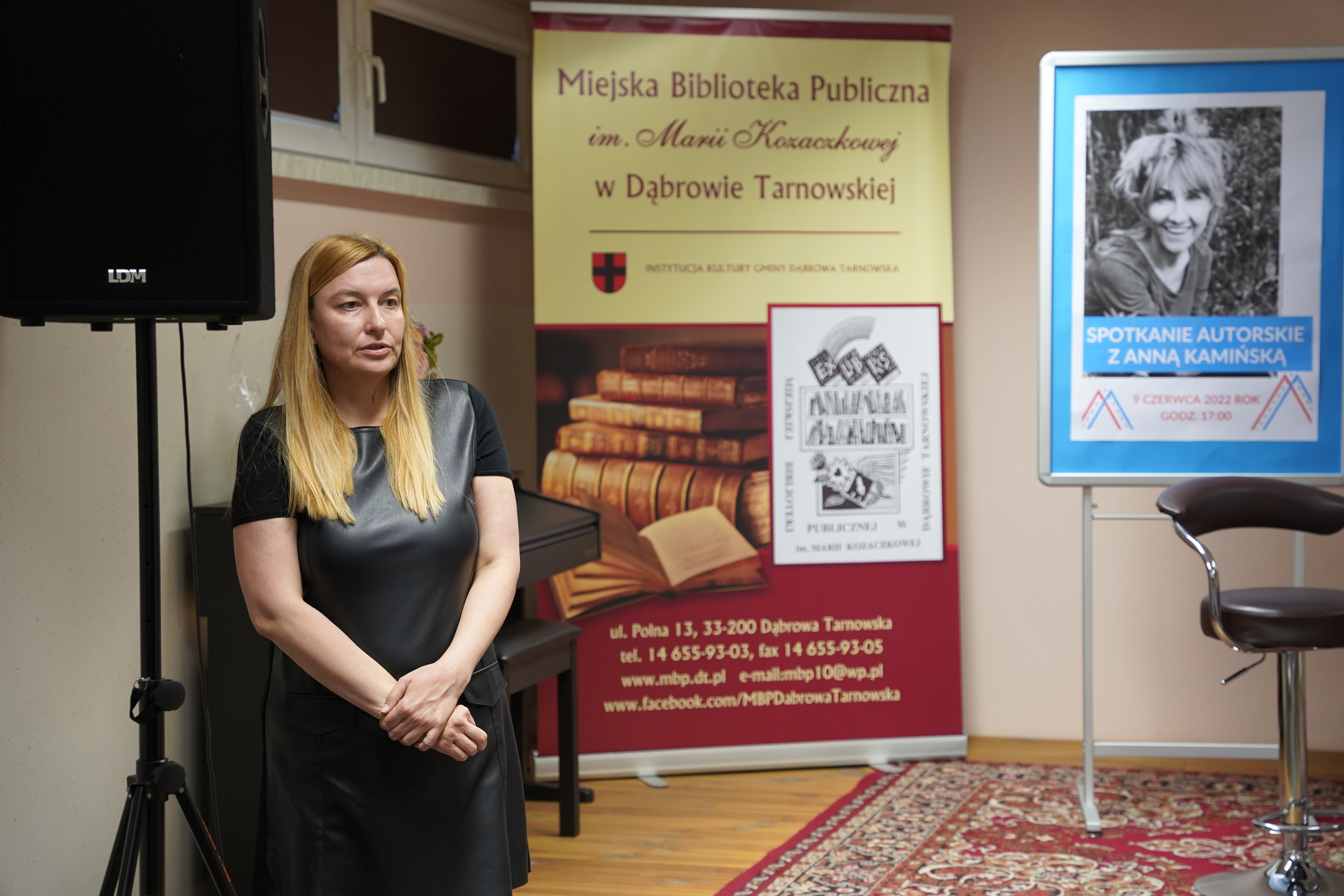 DSC4904 Spotkanie z Anną Kamińską, autorką bestsellerowej biografii pt. „Wanda. Opowieść o sile życia i śmierci. Historia Wandy Rutkiewicz”