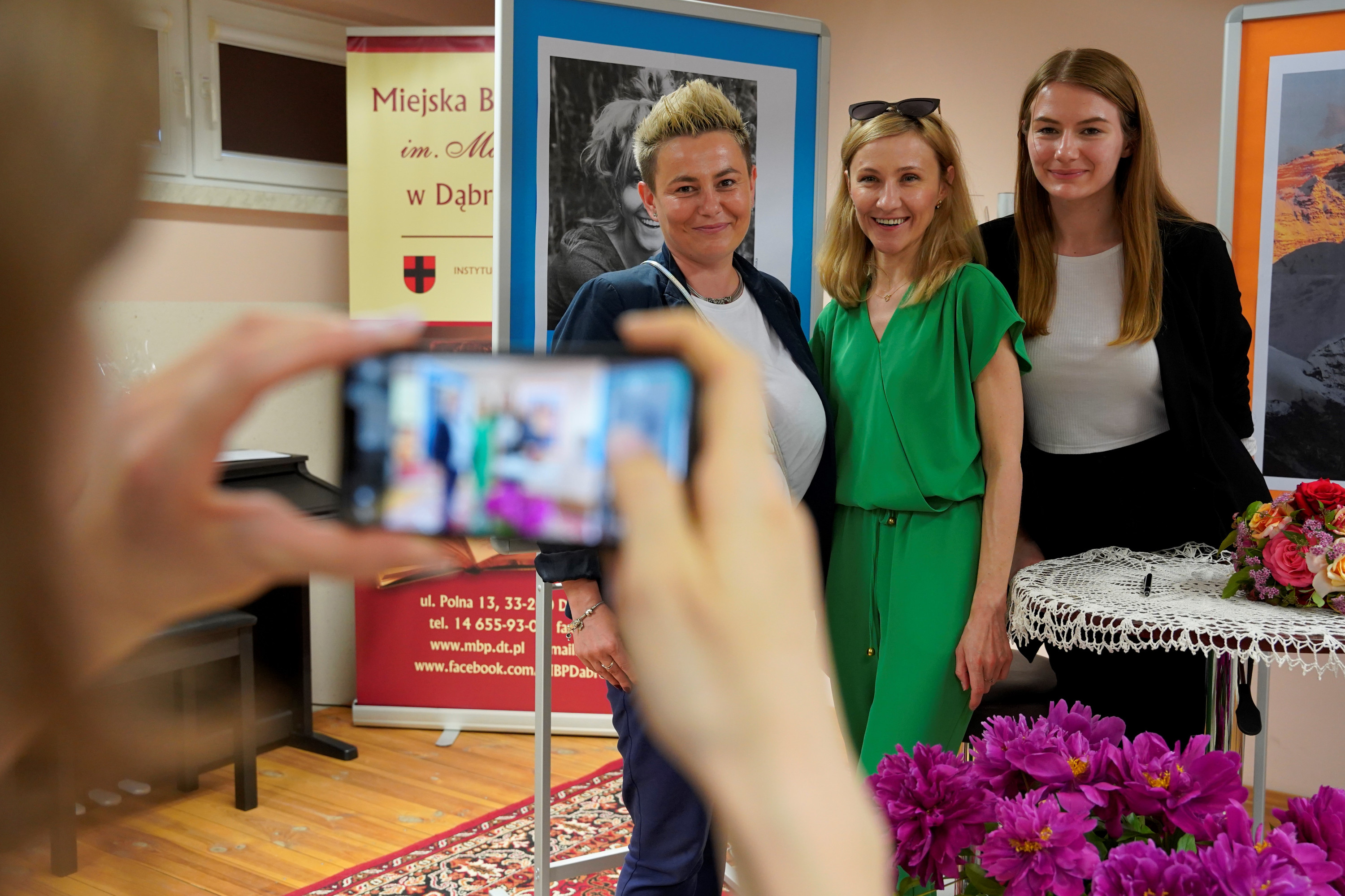 DSC5072 Spotkanie z Anną Kamińską, autorką bestsellerowej biografii pt. „Wanda. Opowieść o sile życia i śmierci. Historia Wandy Rutkiewicz”