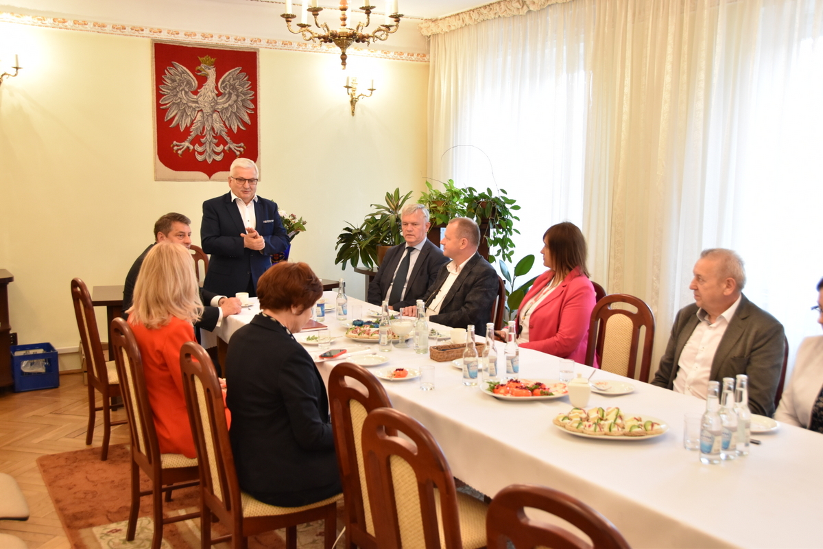 DSC 0566 Wizyta Pani Poseł Anny Pieczarki w Dąbrowie Tarnowskiej