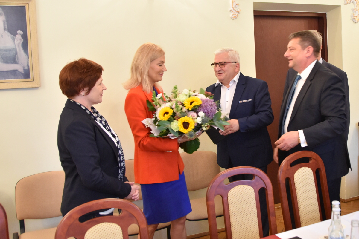 DSC 0596 Wizyta Pani Poseł Anny Pieczarki w Dąbrowie Tarnowskiej