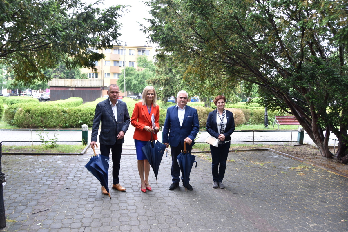 DSC 0632 Wizyta Pani Poseł Anny Pieczarki w Dąbrowie Tarnowskiej