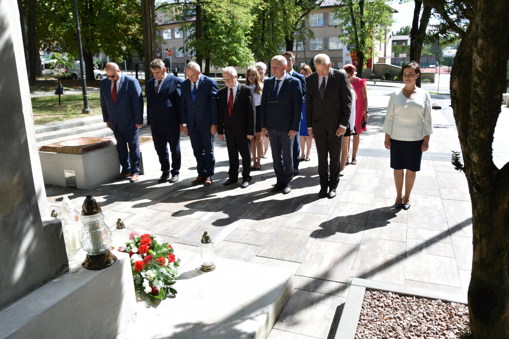 04 DSC 0161 Upamiętniono rocznicę wybuchu II wojny światowej