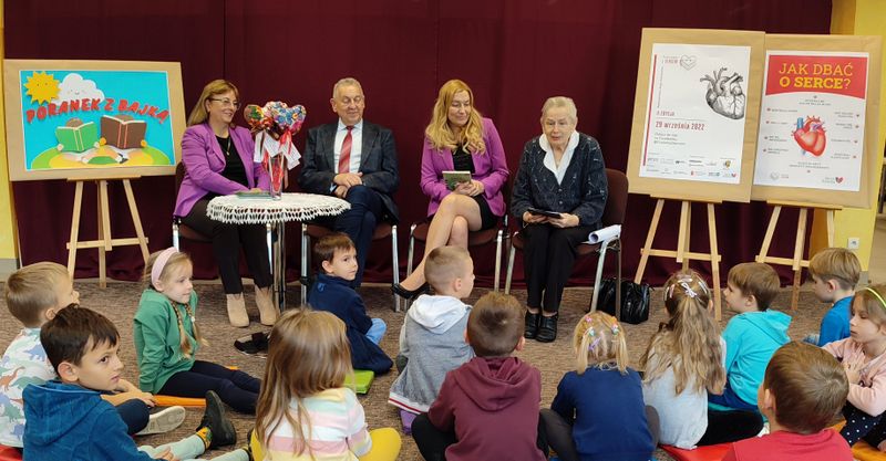 1 1664444539732 „Czytamy z Sercem” podczas Poranka z Bajką w MBP