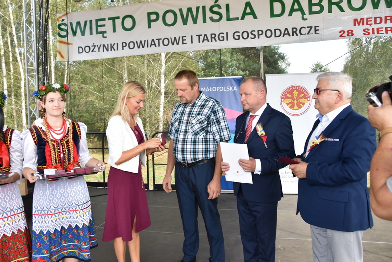 116 DSC 1090 Święto Powiśla Dąbrowskiego   Dożynki Powiatowe i Targi Gospodarcze   relacja