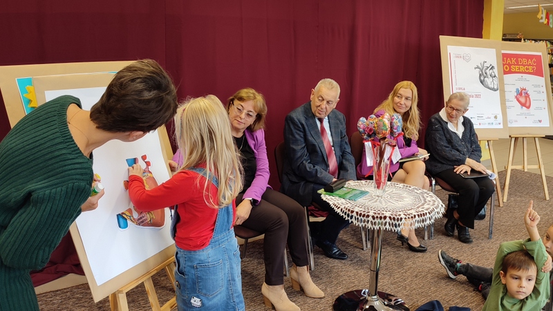 2 1664444539362 „Czytamy z Sercem” podczas Poranka z Bajką w MBP