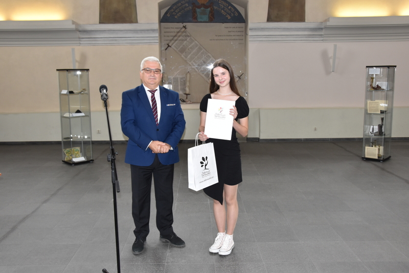 29 DSC 0232 Uroczyste wręczenie Stypendiów Burmistrza Dąbrowy Tarnowskiej