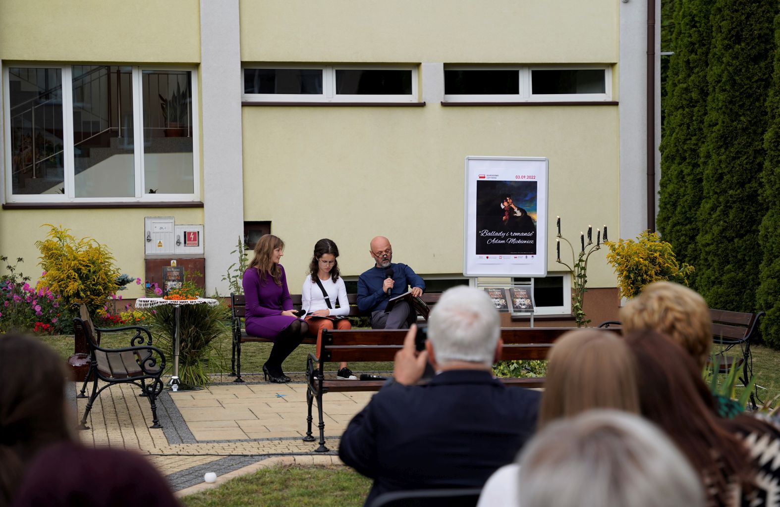 DSC5736 Narodowe czytanie ,,Ballad i romansów Adama Mickiewicza w Dąbrowie Tarnowskiej