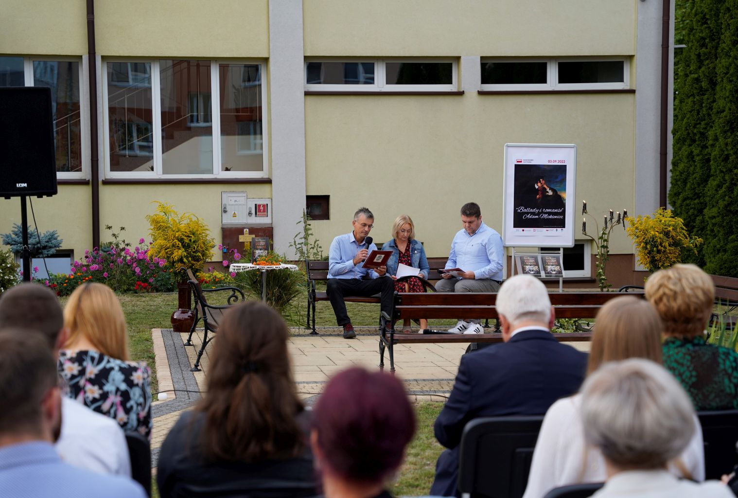 DSC5769 Narodowe czytanie ,,Ballad i romansów Adama Mickiewicza w Dąbrowie Tarnowskiej