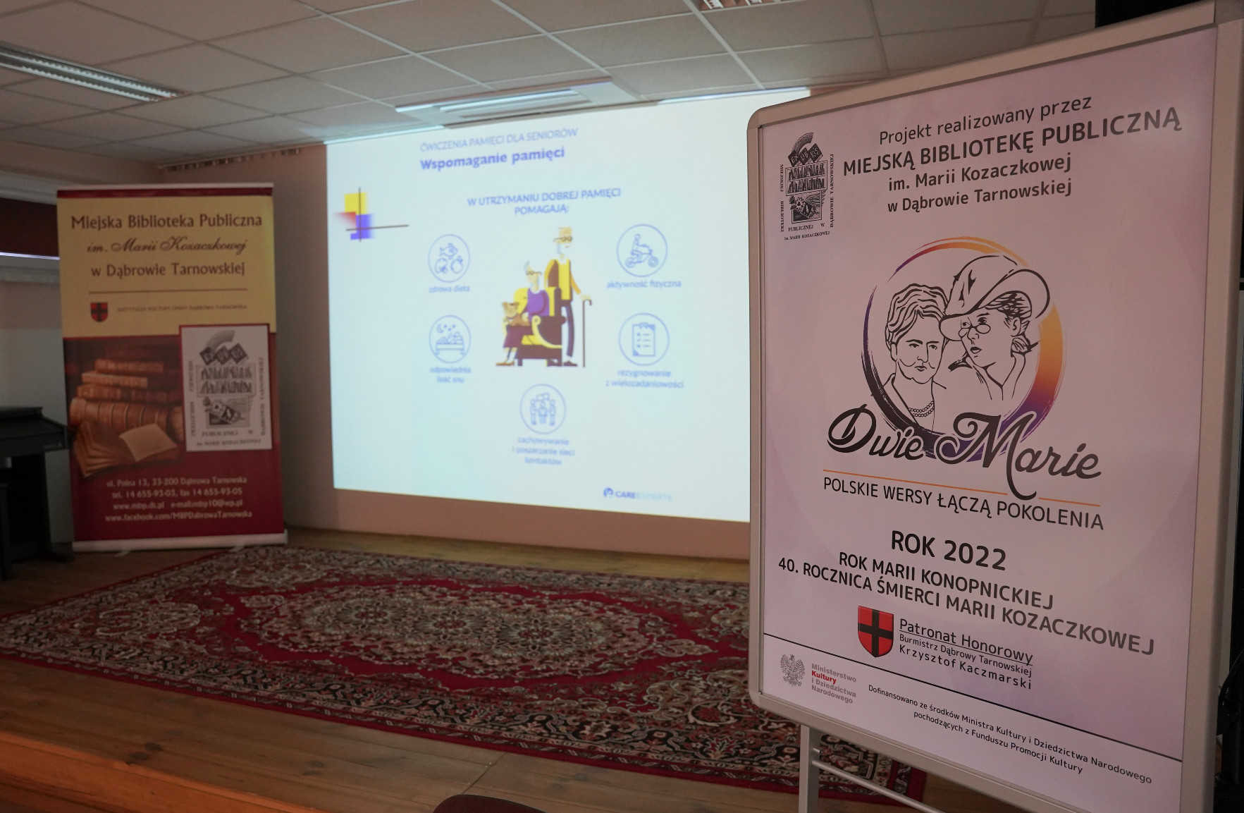 DSC6092 Warsztat biblioteraputyczny pn. Seniorzy pełni zdrowia, mądrości i wigoru”