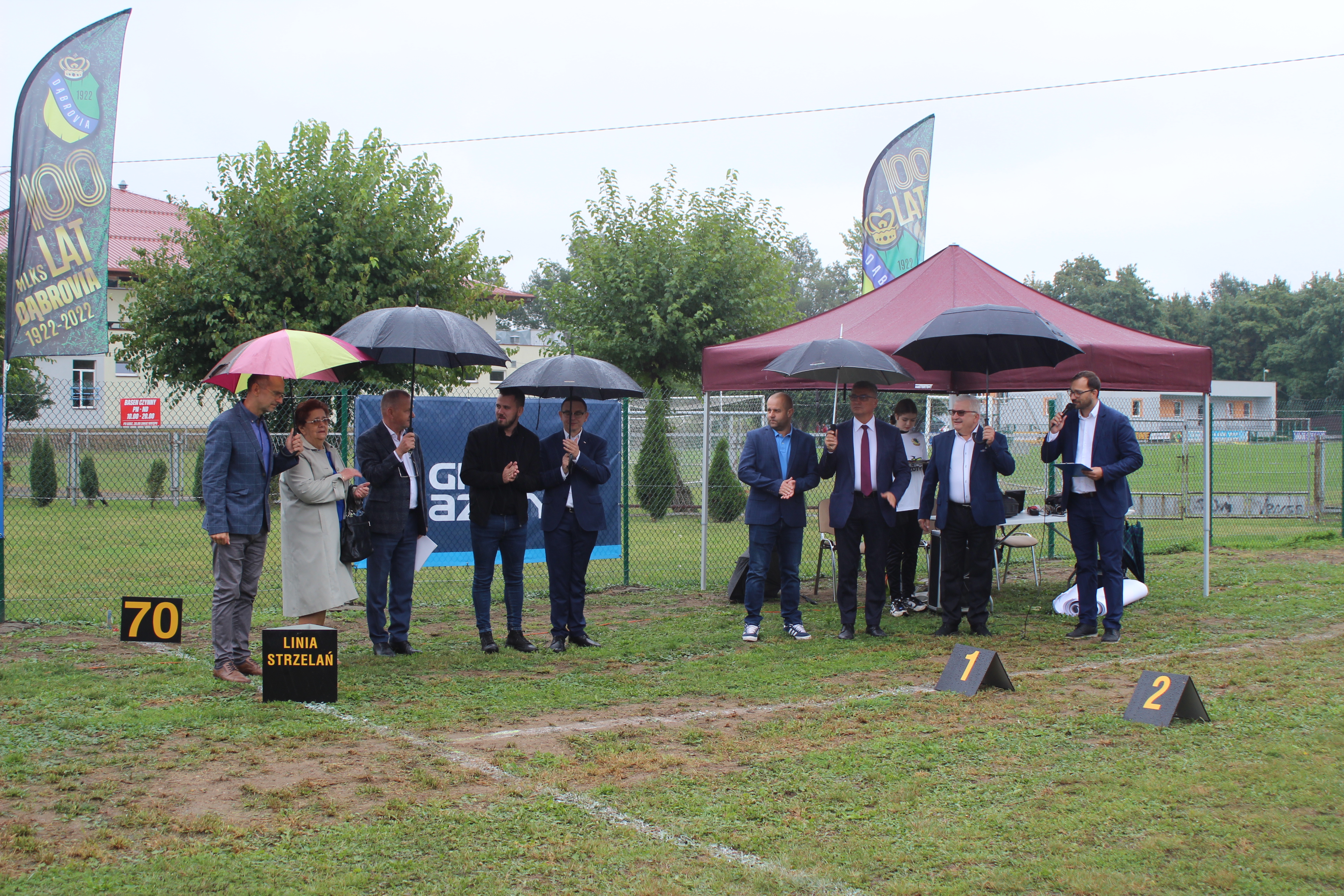 IMG 2048 Zawody łucznicze oraz otwarcie nowego obiektu MLKS Dąbrovia