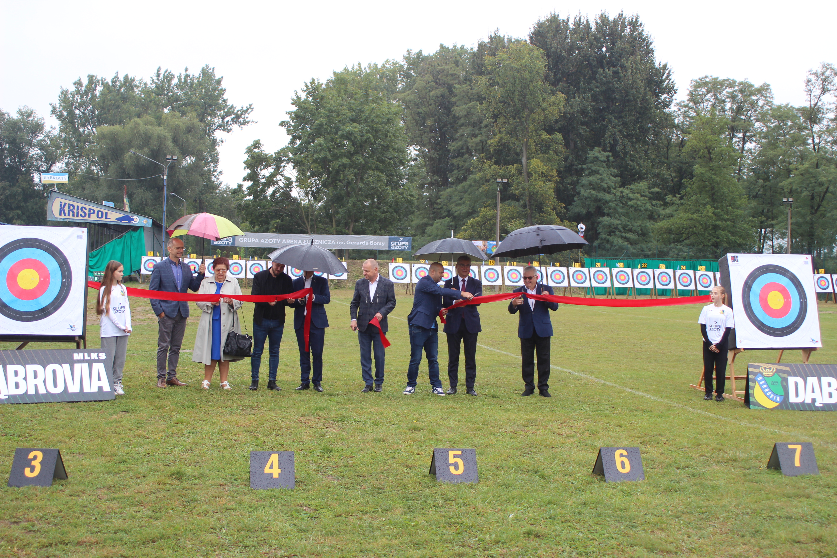 IMG 2058 Zawody łucznicze oraz otwarcie nowego obiektu MLKS Dąbrovia