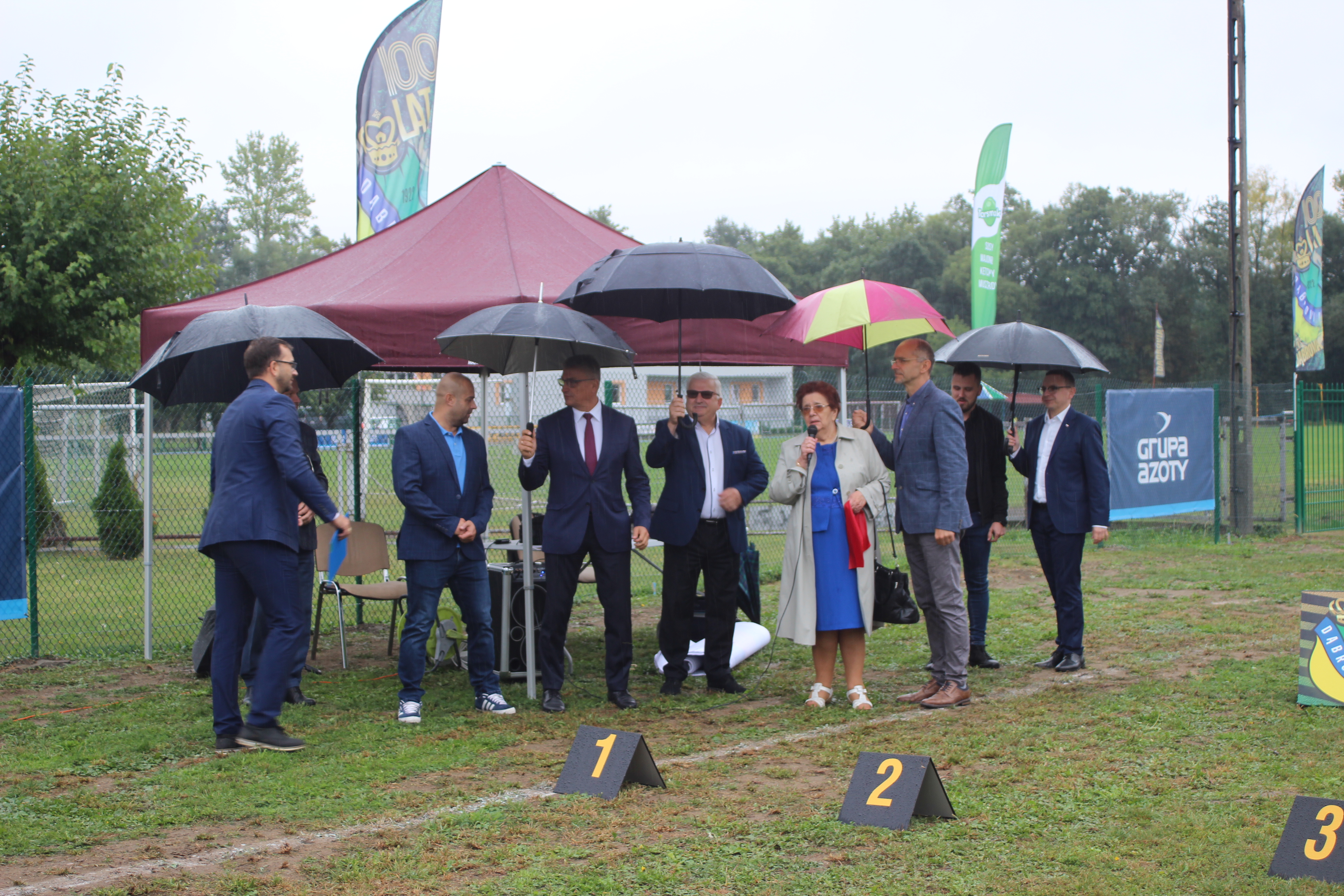 IMG 2061 Zawody łucznicze oraz otwarcie nowego obiektu MLKS Dąbrovia