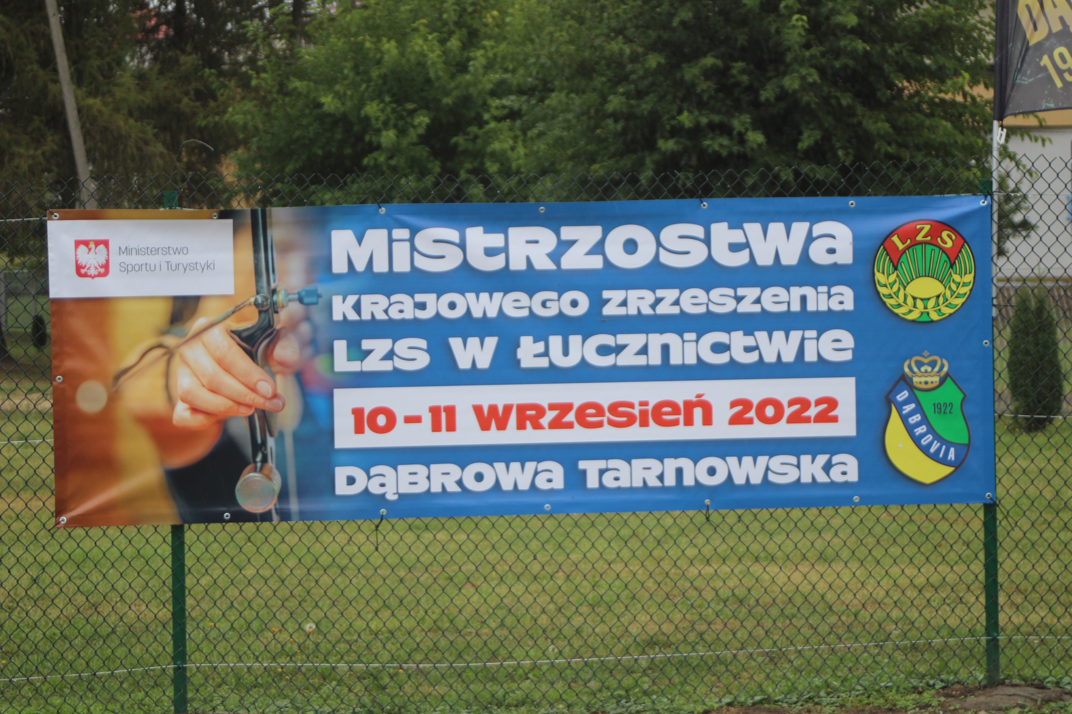 IMG 2067 Zawody łucznicze oraz otwarcie nowego obiektu MLKS Dąbrovia