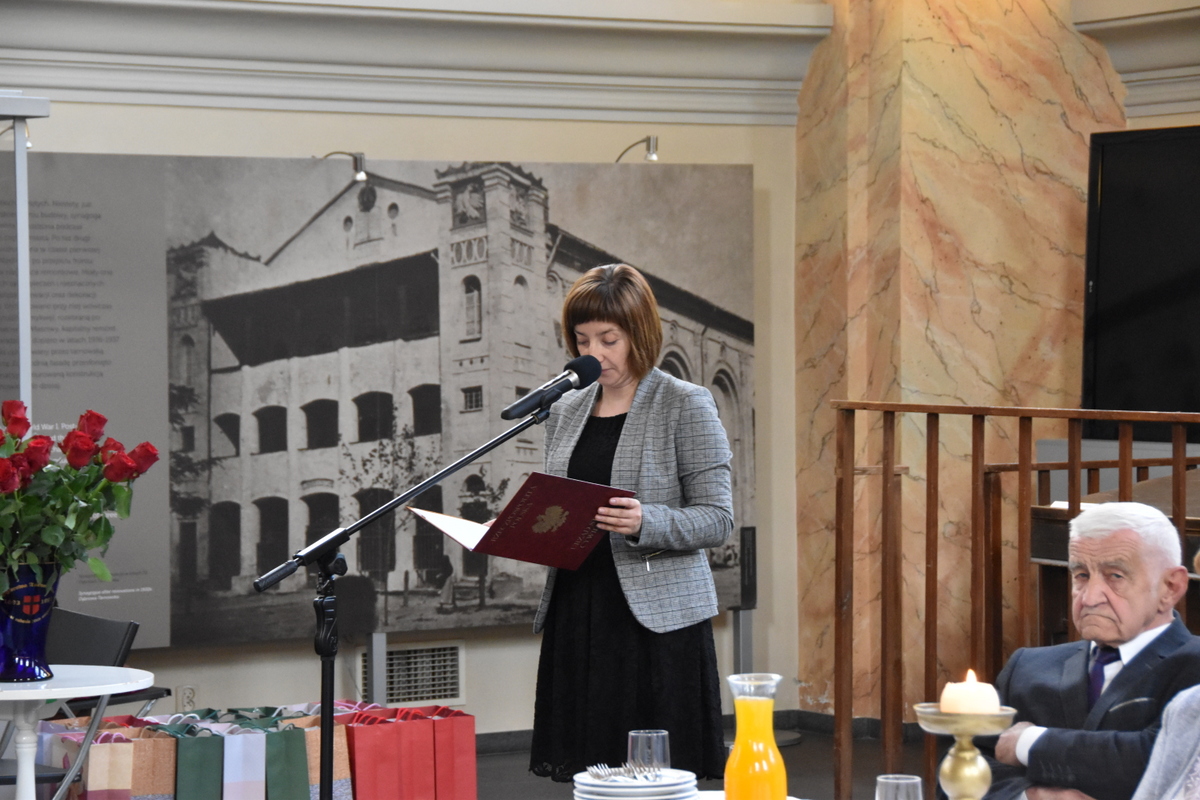 07 DSC 0614 Uroczystość wręczenia odznaczeń  Medal za Długoletnie Pożycie Małżeńskie