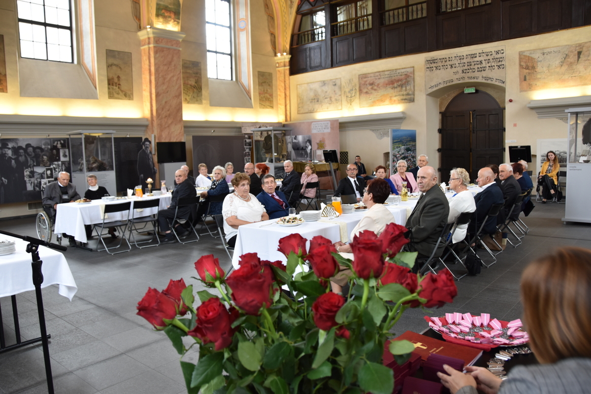 14 DSC 0627 Uroczystość wręczenia odznaczeń  Medal za Długoletnie Pożycie Małżeńskie