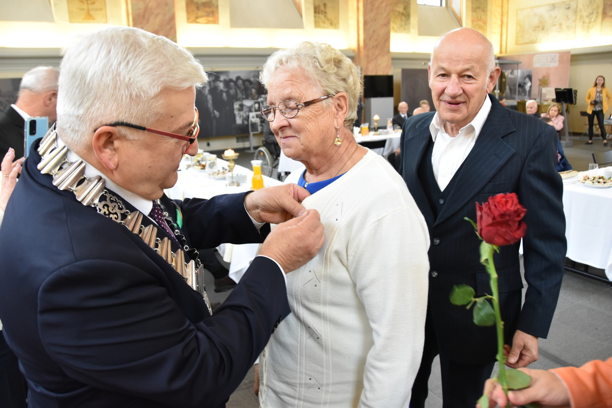 18 DSC 0642 Uroczystość wręczenia odznaczeń  Medal za Długoletnie Pożycie Małżeńskie