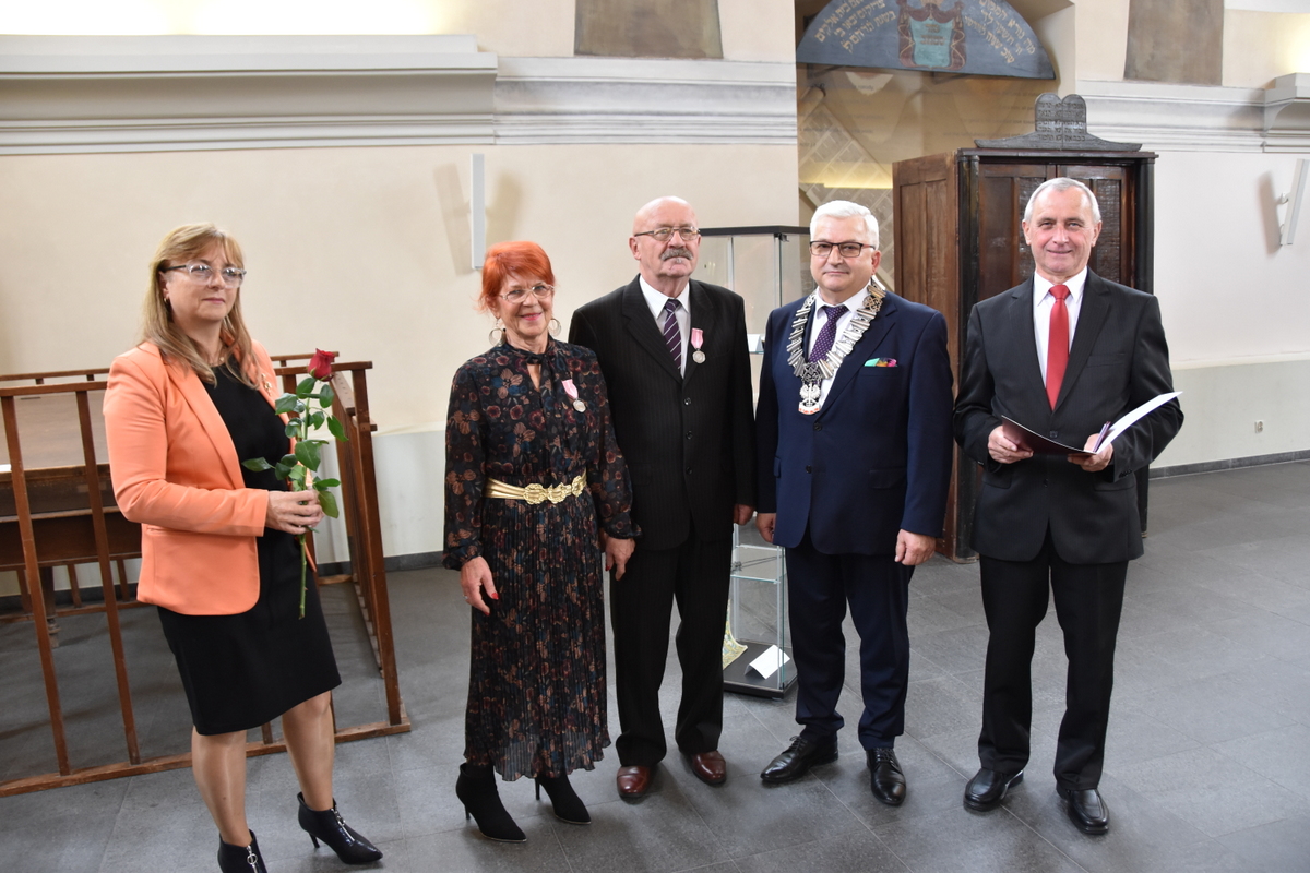 34 DSC 0695 Uroczystość wręczenia odznaczeń  Medal za Długoletnie Pożycie Małżeńskie