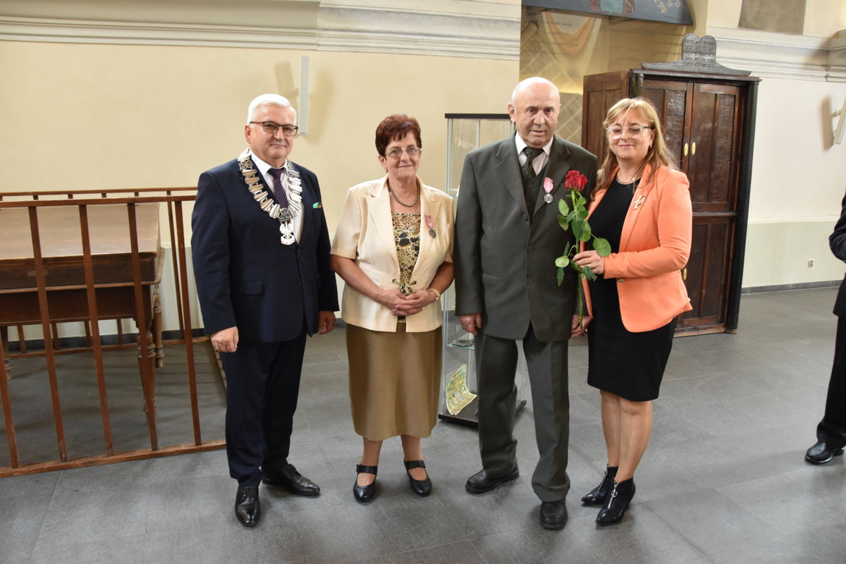 42 DSC 0716 Uroczystość wręczenia odznaczeń  Medal za Długoletnie Pożycie Małżeńskie