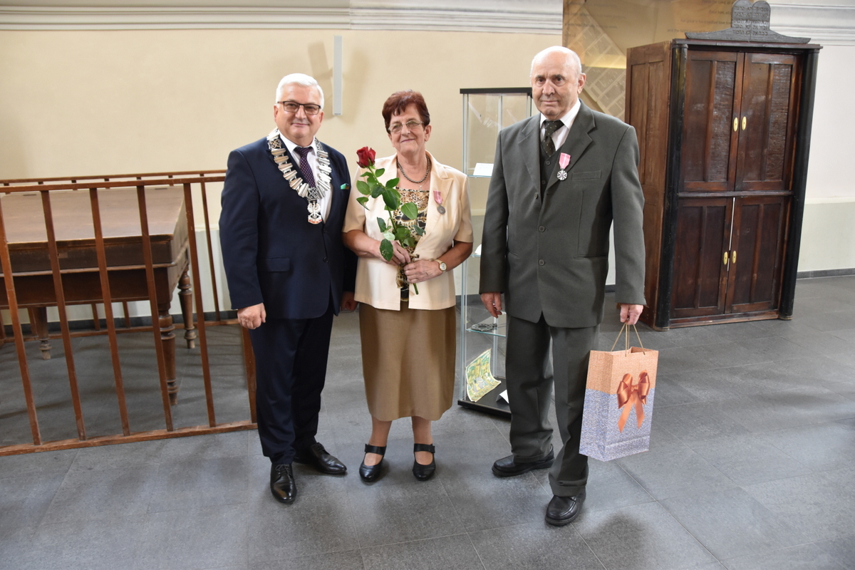 44 DSC 0720 Uroczystość wręczenia odznaczeń  Medal za Długoletnie Pożycie Małżeńskie