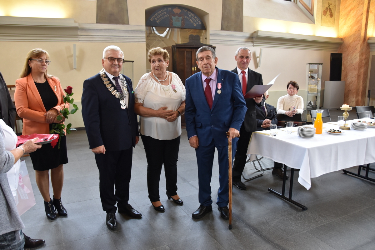 50 DSC 0733 Uroczystość wręczenia odznaczeń  Medal za Długoletnie Pożycie Małżeńskie