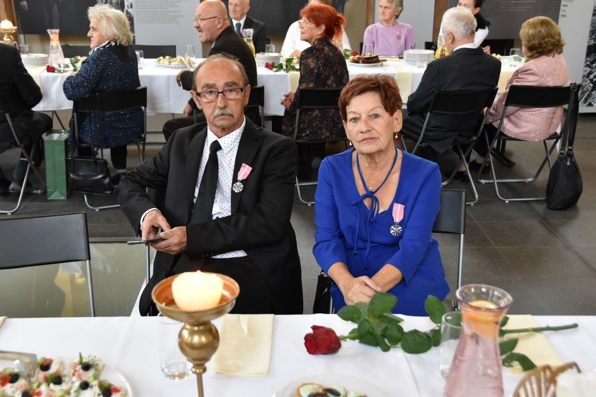 79 DSC 0807 Uroczystość wręczenia odznaczeń  Medal za Długoletnie Pożycie Małżeńskie