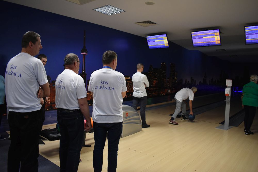 DSC 0216 V Małopolski Integracyjny Turniej w Kręgle Uczestników Środowiskowych Domów Samopomocy