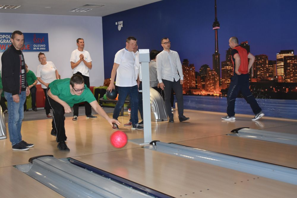 DSC 0220 V Małopolski Integracyjny Turniej w Kręgle Uczestników Środowiskowych Domów Samopomocy