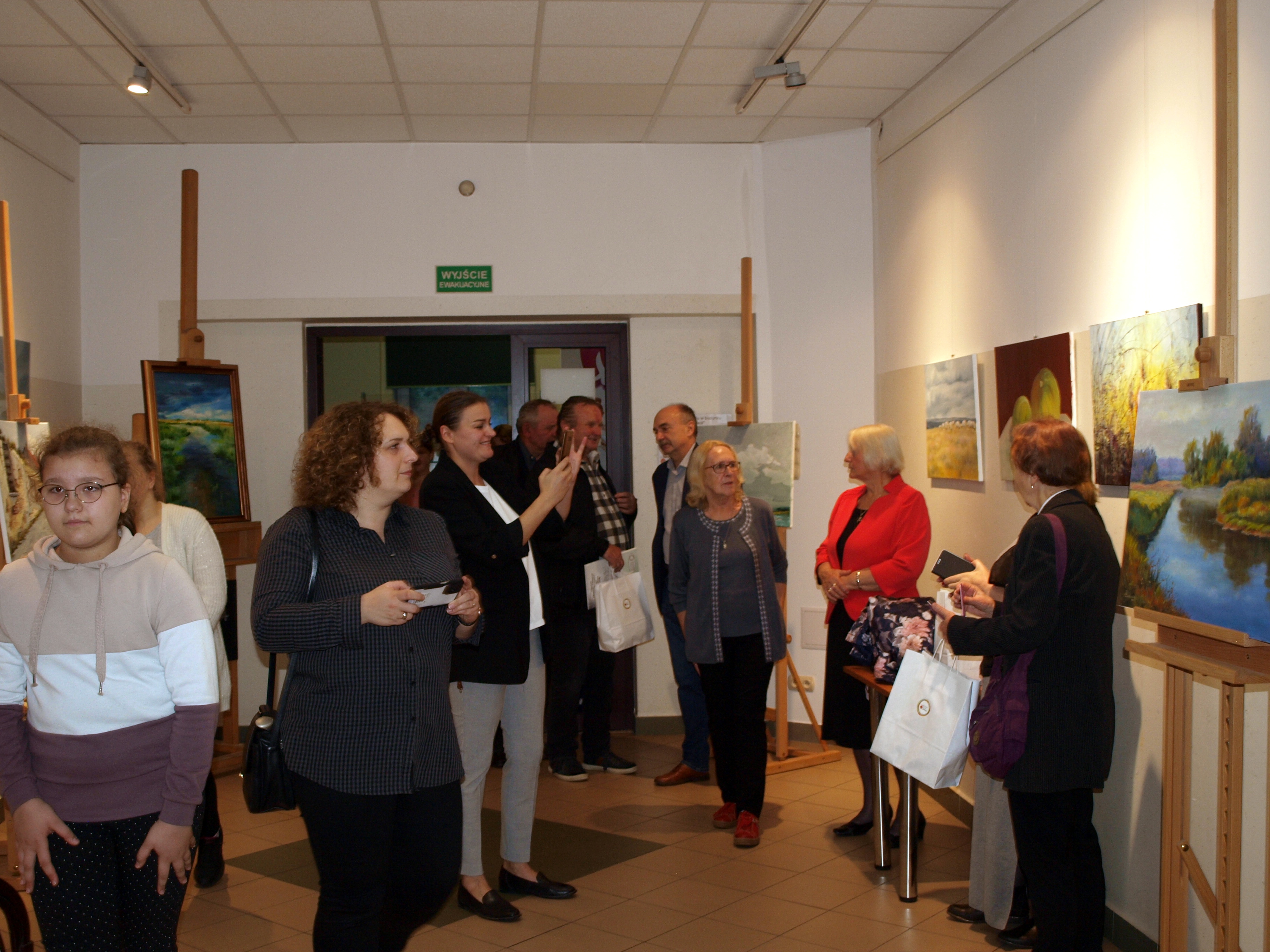 P1012558 Wernisaż po plenerze w Skowronnem Górnym
