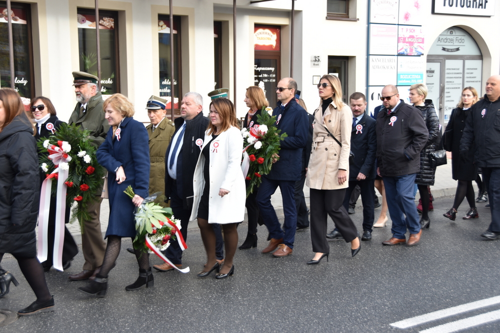 024 DSC 0291 Dąbrowa uczciła 104. rocznicę odzyskania niepodległości przez Polskę