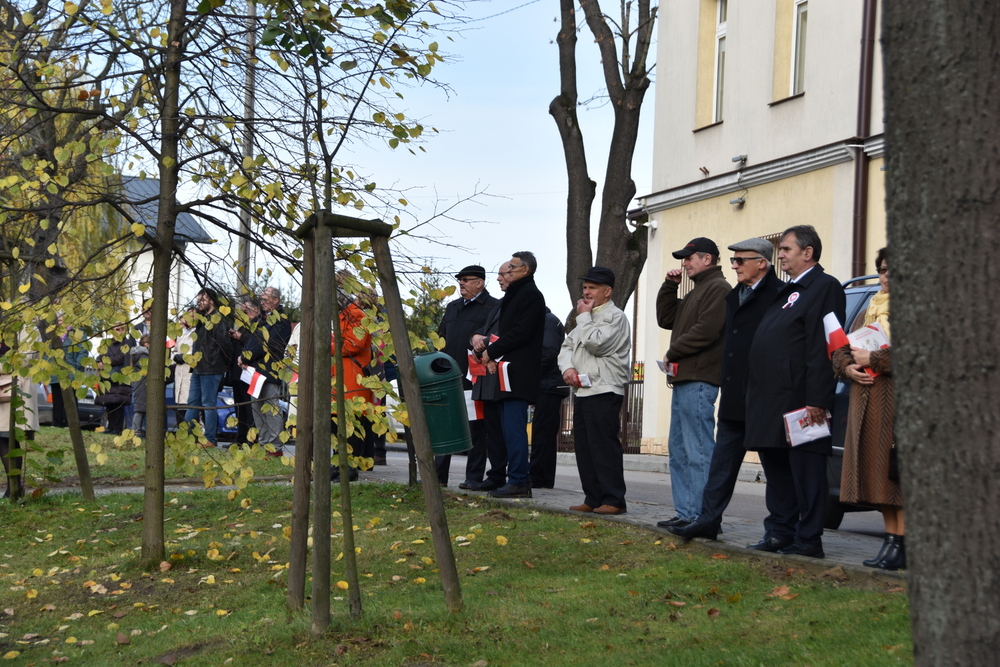 082 DSC 0424 Dąbrowa uczciła 104. rocznicę odzyskania niepodległości przez Polskę
