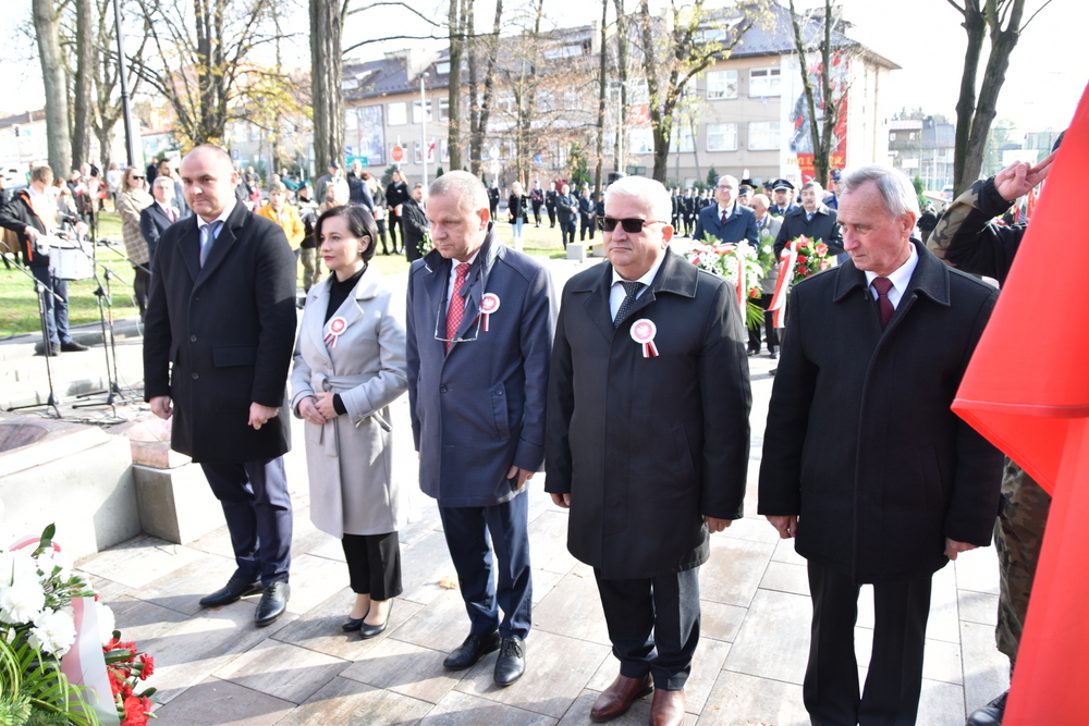 104 DSC 0484 Dąbrowa uczciła 104. rocznicę odzyskania niepodległości przez Polskę
