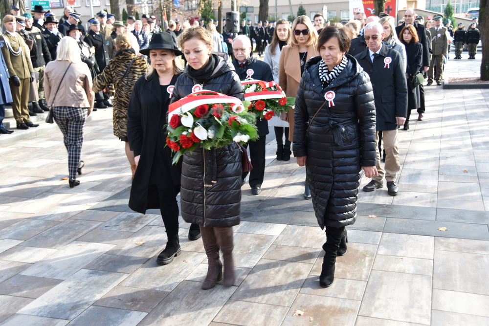 122 DSC 0519 Dąbrowa uczciła 104. rocznicę odzyskania niepodległości przez Polskę