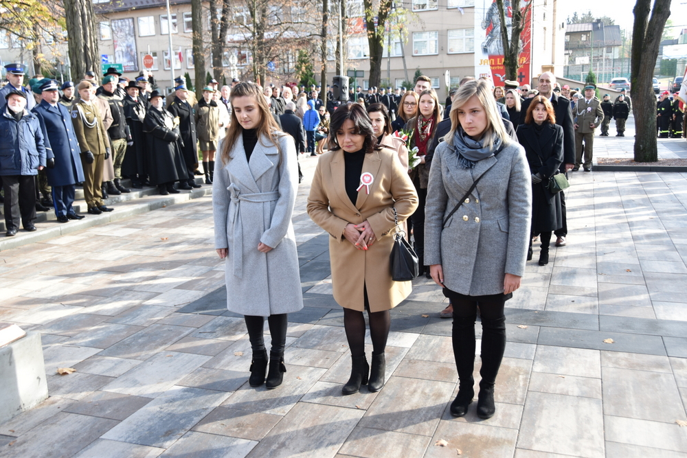 124 DSC 0523 Dąbrowa uczciła 104. rocznicę odzyskania niepodległości przez Polskę