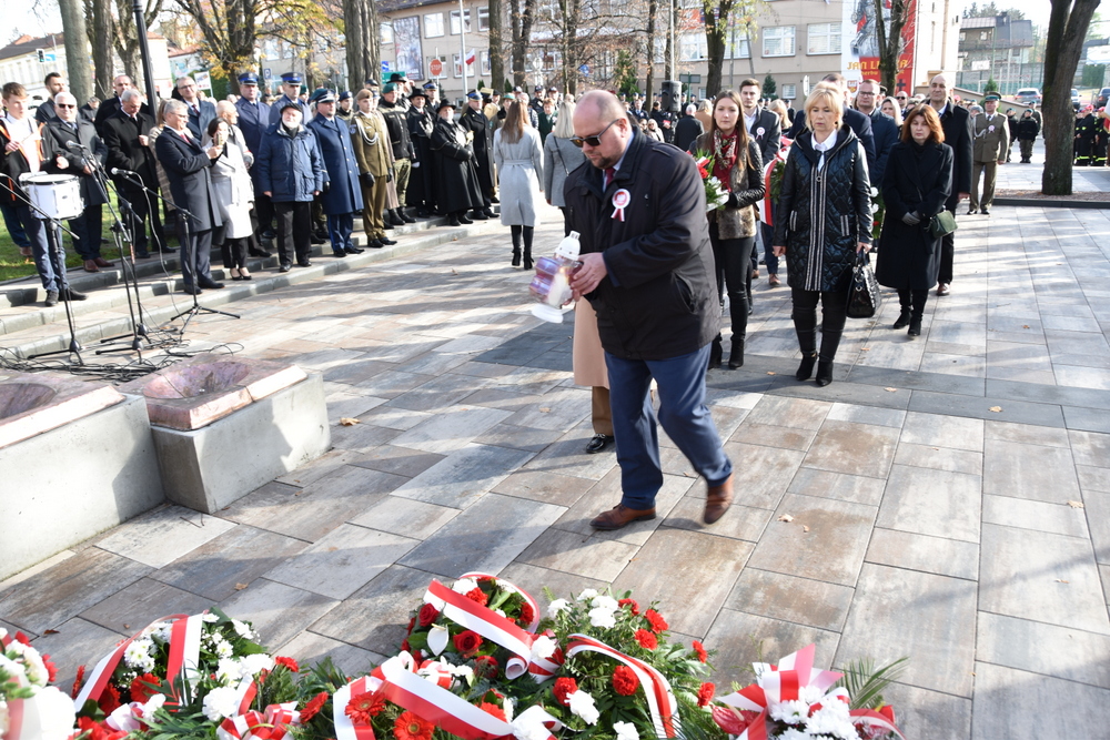 125 DSC 0525 Dąbrowa uczciła 104. rocznicę odzyskania niepodległości przez Polskę