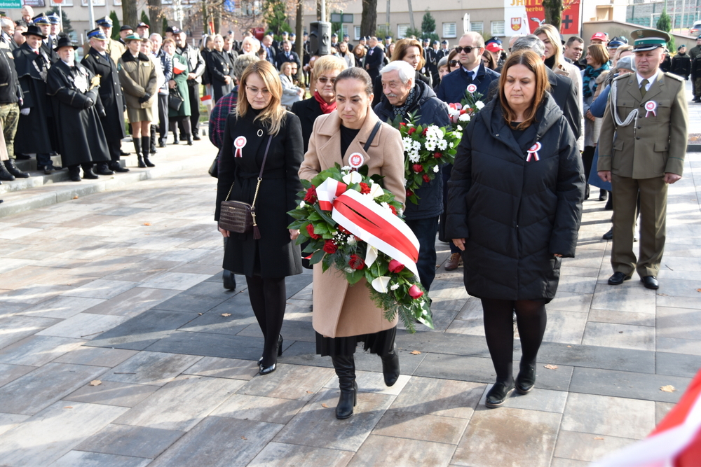 133 DSC 0546 Dąbrowa uczciła 104. rocznicę odzyskania niepodległości przez Polskę