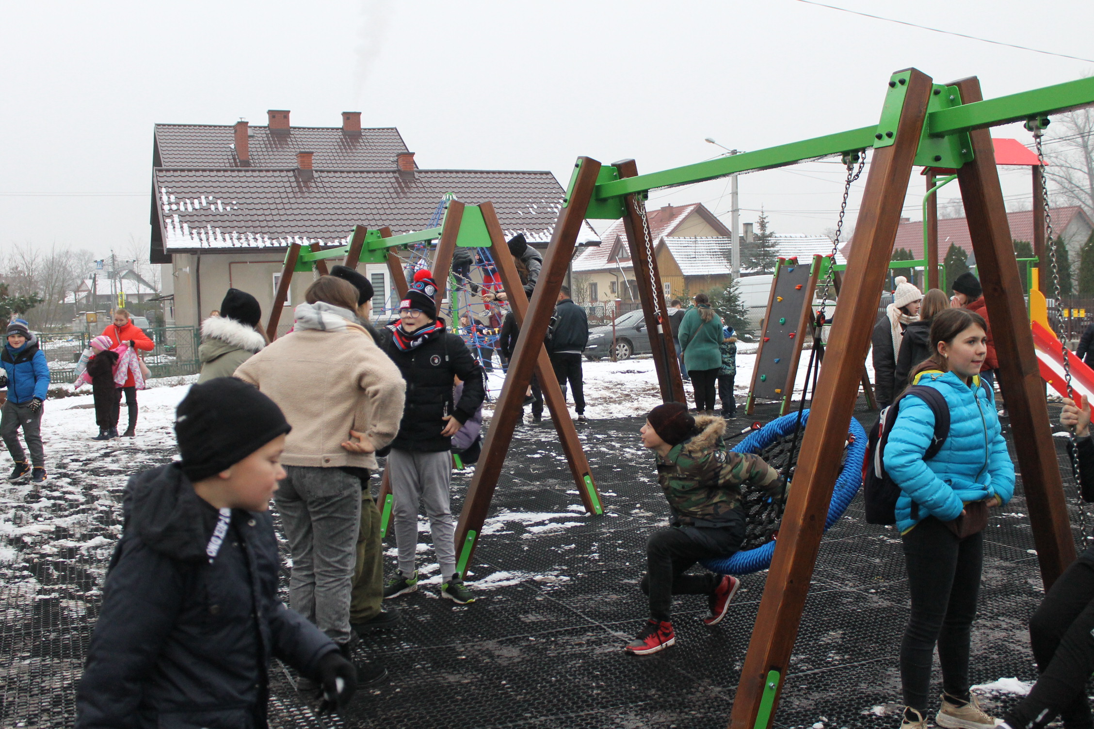 IMG 6528 Otwarcie placu zabaw w Smęgorzowie